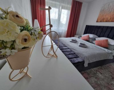 Byt u řeky, dvě ložnice + balkon